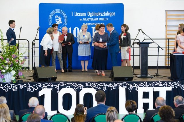 Część oficjalna uroczystości jubileuszowych